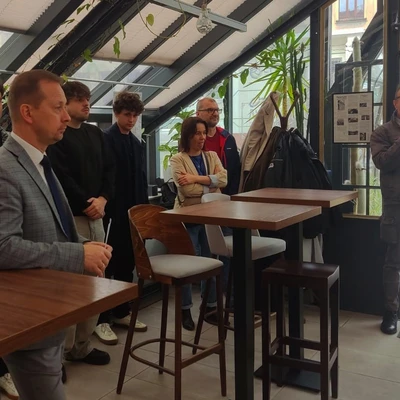 Wernisaż wystawy projektów studentów Architektury Krajobrazu - goście
