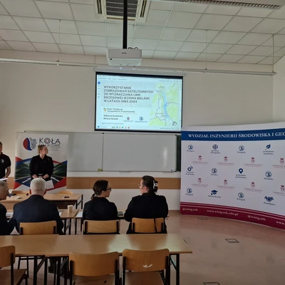 26 maja  2025 r. Sesja Kół Naukowych – Sekcja Wydziału Inżynierii Środowiska i Geodezji