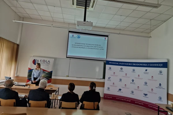 26 maja  2025 r. Sesja Kół Naukowych – Sekcja Wydziału Inżynierii Środowiska i Geodezji