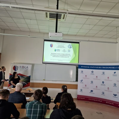 26 maja  2025 r. Sesja Kół Naukowych – Sekcja Wydziału Inżynierii Środowiska i Geodezji