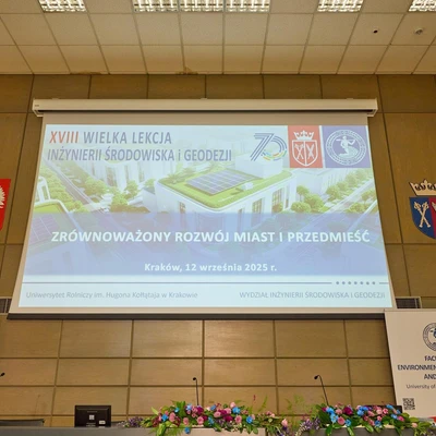 12 września 2025 r. XVIII Wielka Lekcja Inżynierii Środowiska i Geodezji