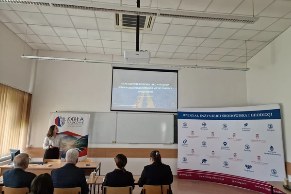 26 maja  2025 r. Sesja Kół Naukowych – Sekcja Wydziału Inżynierii Środowiska i Geodezji