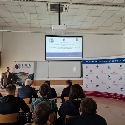 26 maja  2025 r. Sesja Kół Naukowych – Sekcja Wydziału Inżynierii Środowiska i Geodezji