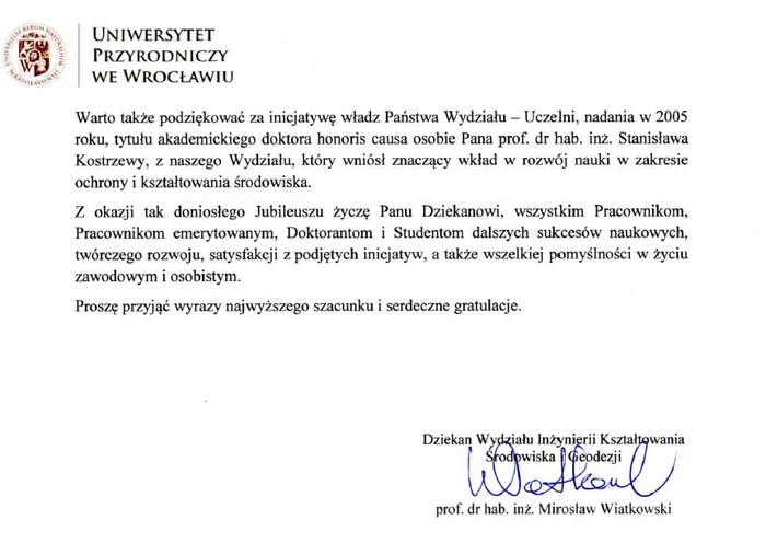 Uniwersytet Przyrodniczy we Wrocławiu_str_1_gratulacje