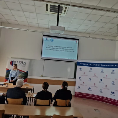 26 maja  2025 r. Sesja Kół Naukowych – Sekcja Wydziału Inżynierii Środowiska i Geodezji