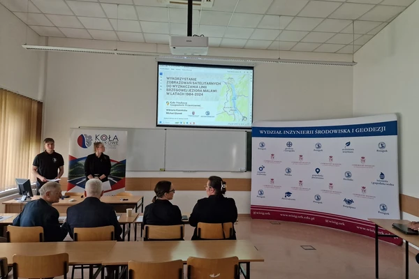 26 maja  2025 r. Sesja Kół Naukowych – Sekcja Wydziału Inżynierii Środowiska i Geodezji