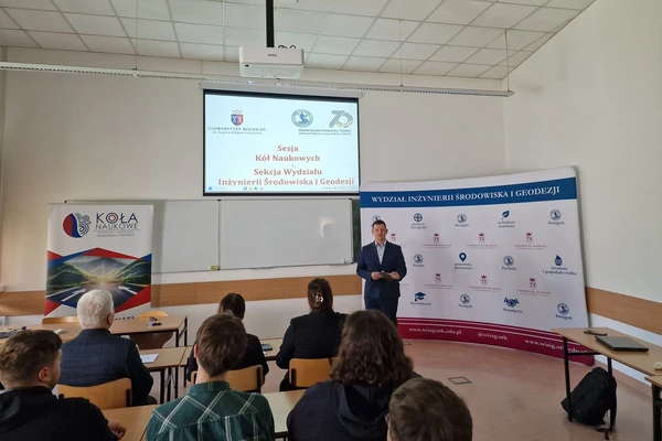 Sesja Kół Naukowych – Sekcja Wydziału Inżynierii Środowiska i Geodezji