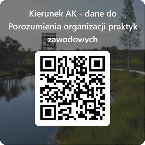 qr code - Dane do Porozumienia URK z Instytucją przyjmującą na praktykę