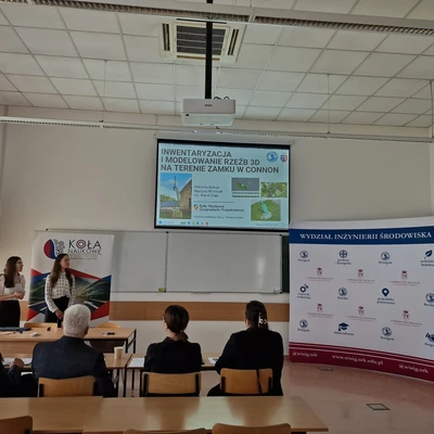 26 maja  2025 r. Sesja Kół Naukowych – Sekcja Wydziału Inżynierii Środowiska i Geodezji