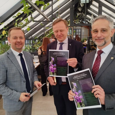 Wernisaż wystawy projektów studentów Architektury Krajobrazu - Dziekani