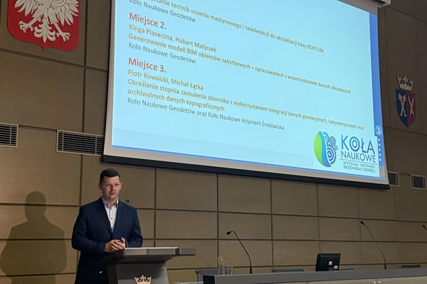 26 maja  2025 r. Sesja Kół Naukowych – Sekcja Wydziału Inżynierii Środowiska i Geodezji